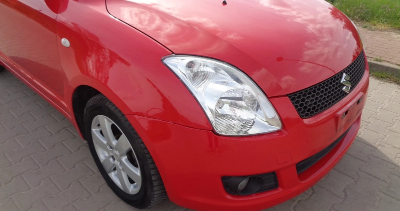 Suzuki Swift cena 11200 przebieg: 174633, rok produkcji 2009 z Wronki małe 301